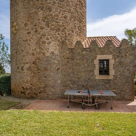 Castillo Can Xirau, Propiedad Exclusiva Con Piscina & Aircon Villa Santa Susanna Exterior foto