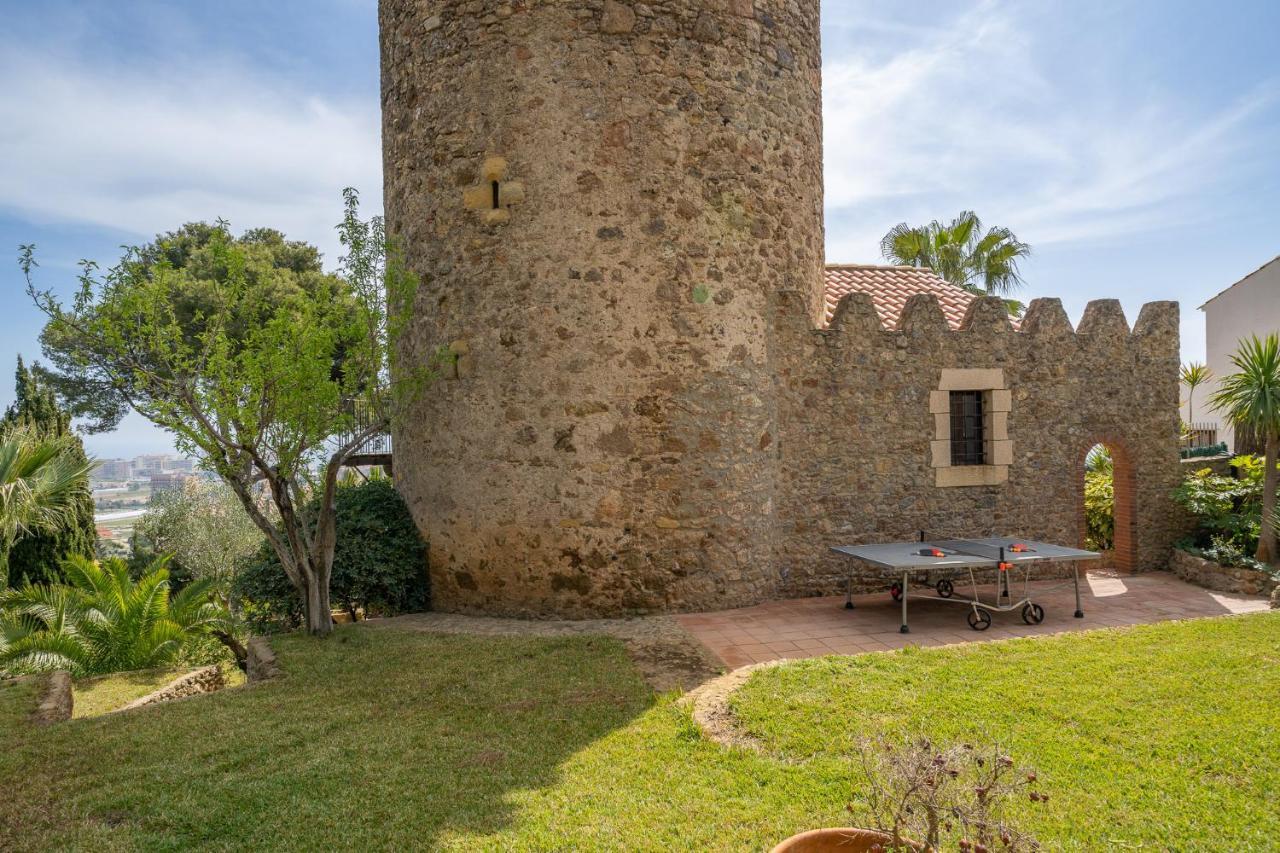 Castillo Can Xirau, Propiedad Exclusiva Con Piscina & Aircon Villa Santa Susanna Exterior foto