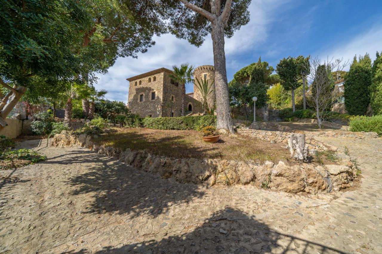 Castillo Can Xirau, Propiedad Exclusiva Con Piscina & Aircon Villa Santa Susanna Exterior foto